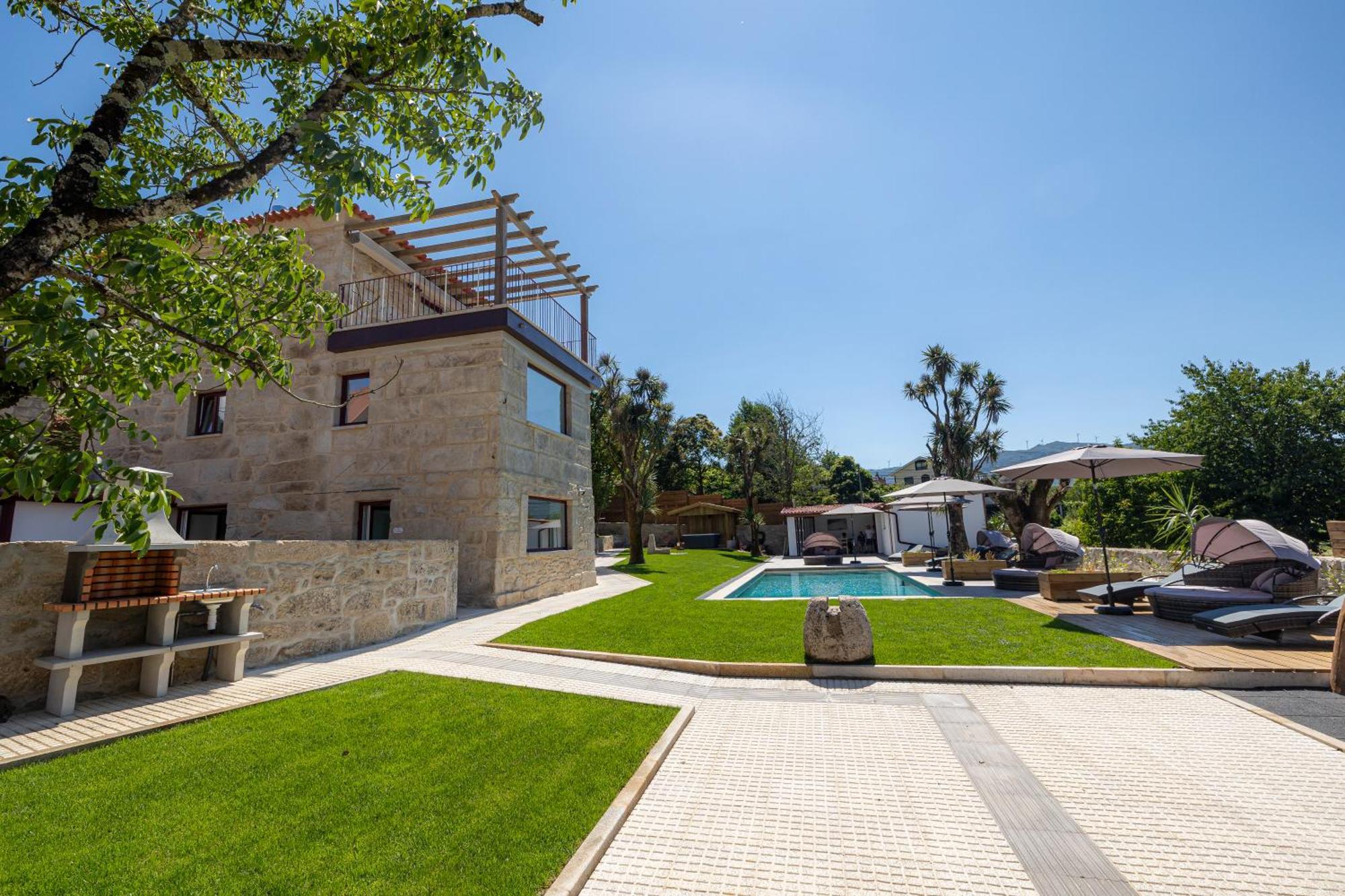 Cruzeiros Guest House, Piscina, Jacuzi, Grupos Tangil エクステリア 写真