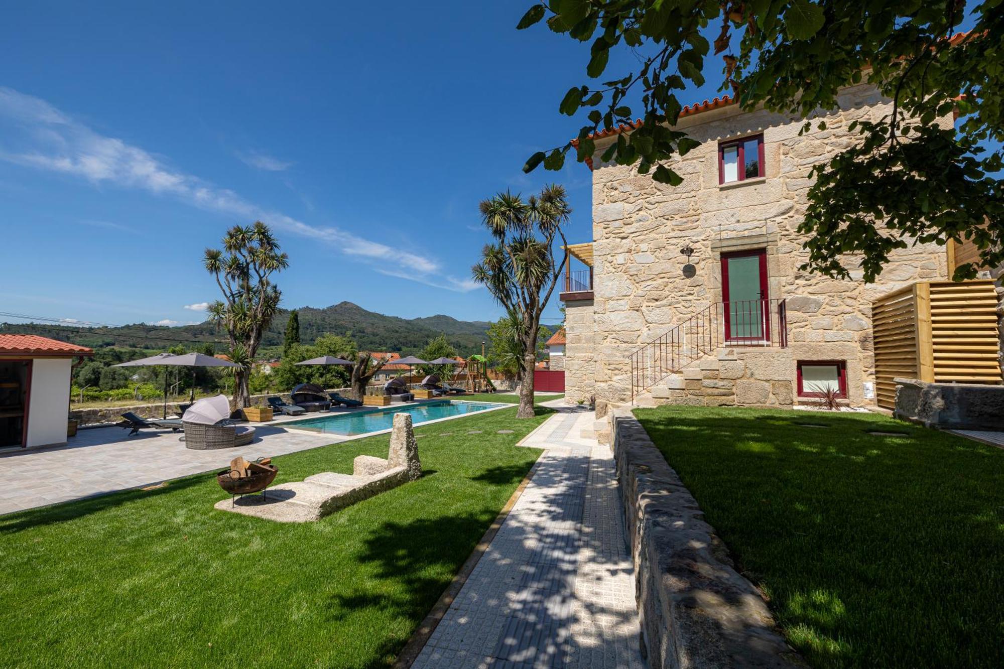 Cruzeiros Guest House, Piscina, Jacuzi, Grupos Tangil エクステリア 写真